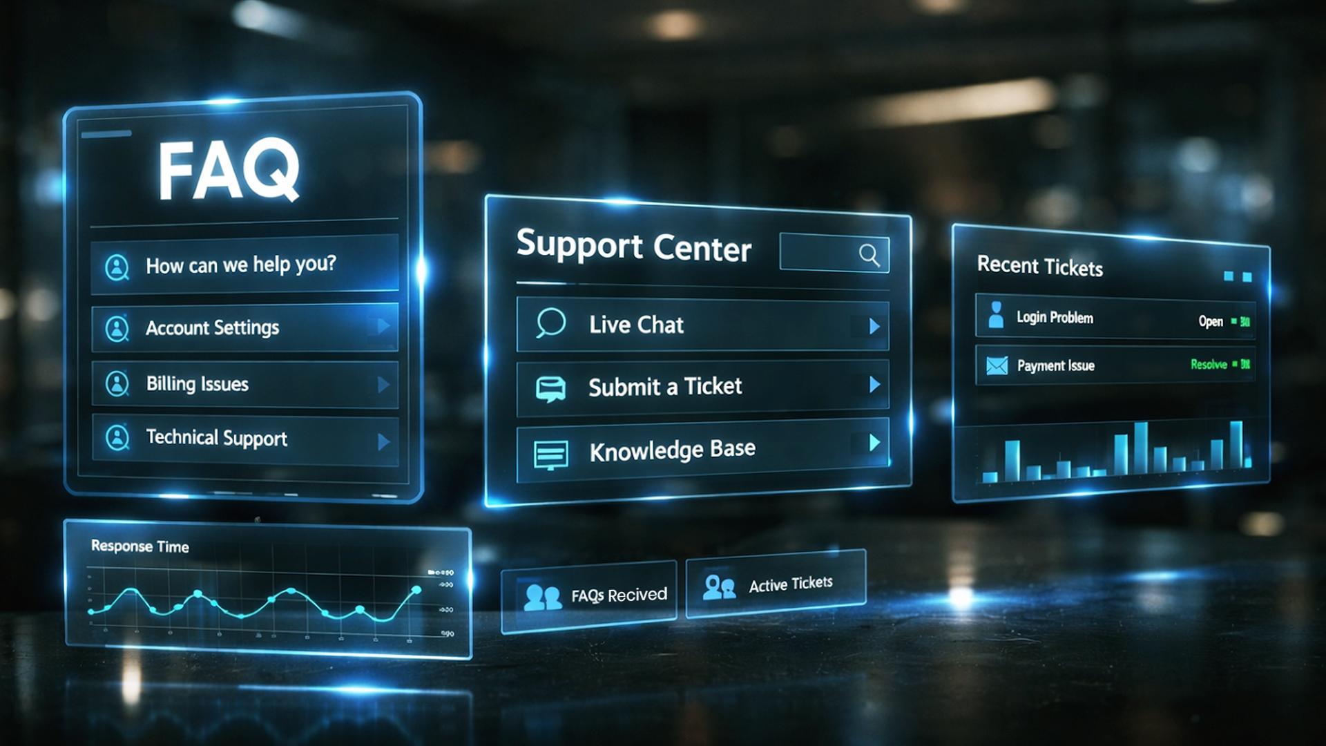 Help Center & FAQ Management